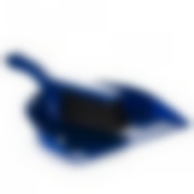 Щетка-сметка с совком ИДЕАЛ (синий)