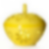 Сахарница "Соблазн" с крышкой (цвет жёлтый)