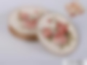 Набор тарелок закусочных (десертных) 6 шт Rose, D=20 см
