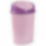 Контейнер для мусора 12л овальный (розовый)