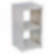 Этажерка универс.Уют 3-х секц. 315*327*590 св.сер