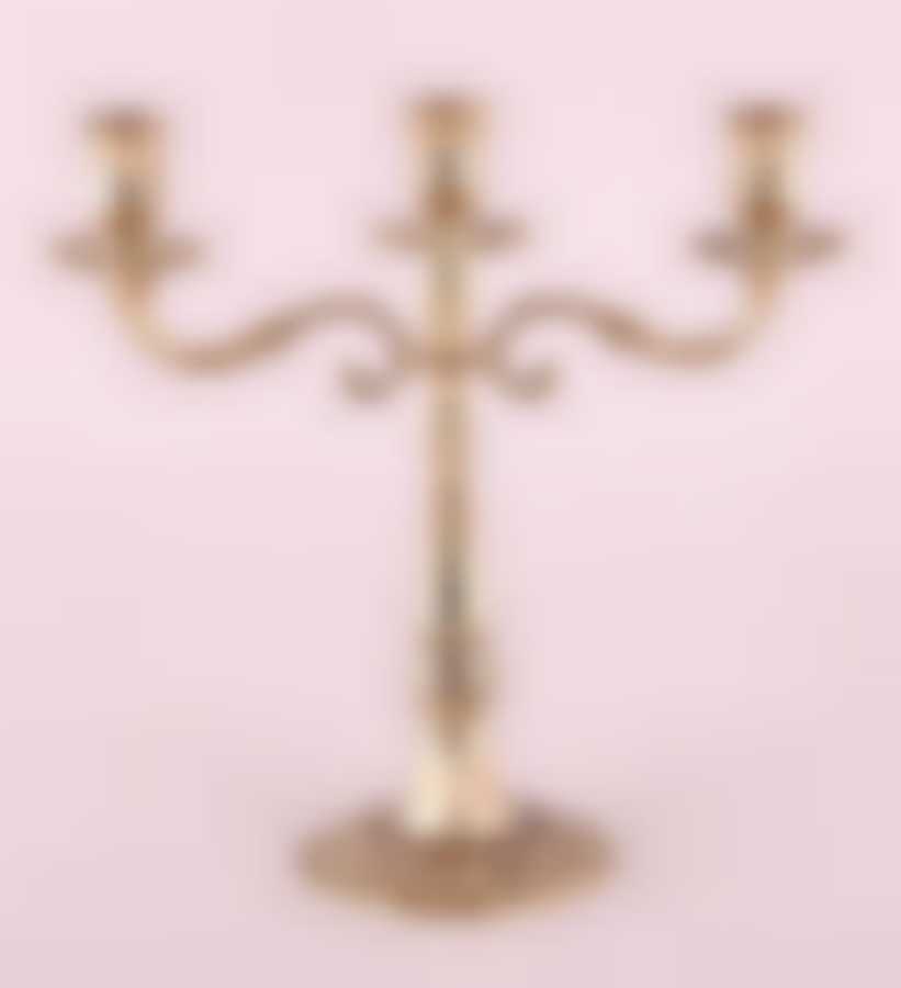 Подсвечник на 3 свечи высота 24 см