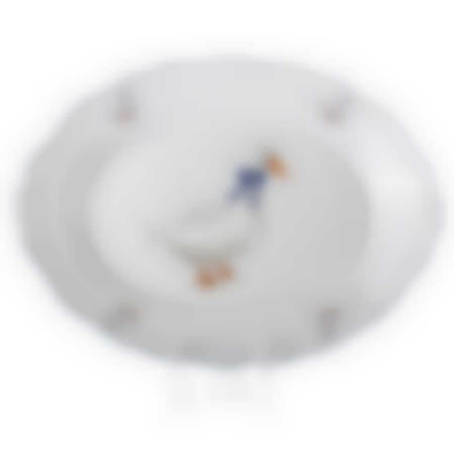 Блюдо овальное Moritz Zdekauer Geese, длина 40 см