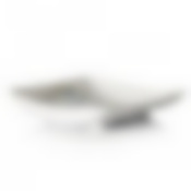 Блюдо ДЕКО (голубые цветы)