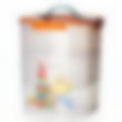 Контейнер для хранения "Деко", объем 10 л, с вкладышами (игрушки), 230*230*265 мм (цвет в ассортименте)