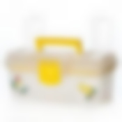 Ящик детский для мелочей (желтый), 324 х 137 х 165 мм