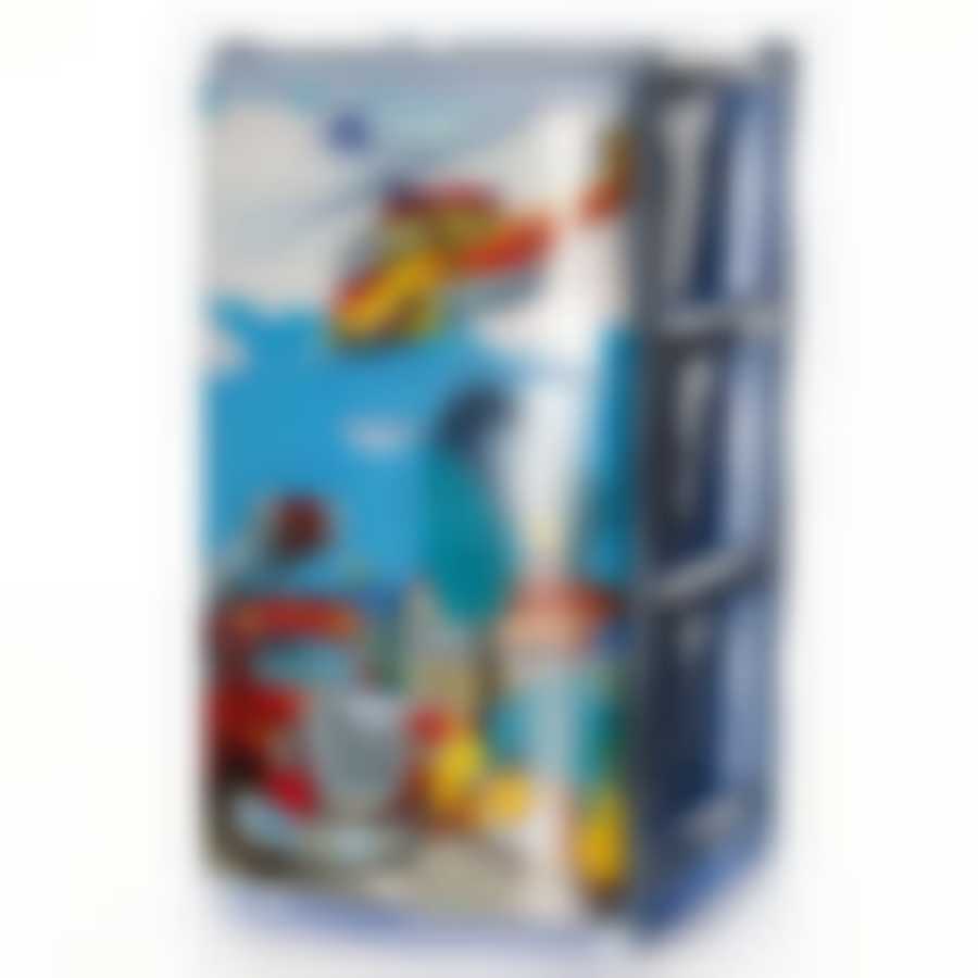 Комод "АЛЬТ ДЕКО", 3 секции, 505*405*740 мм (спасатели) (цвет в ассортименте)