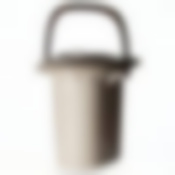 Ведро - туалет, объем 16 л (цвет "бежевый мрамор")