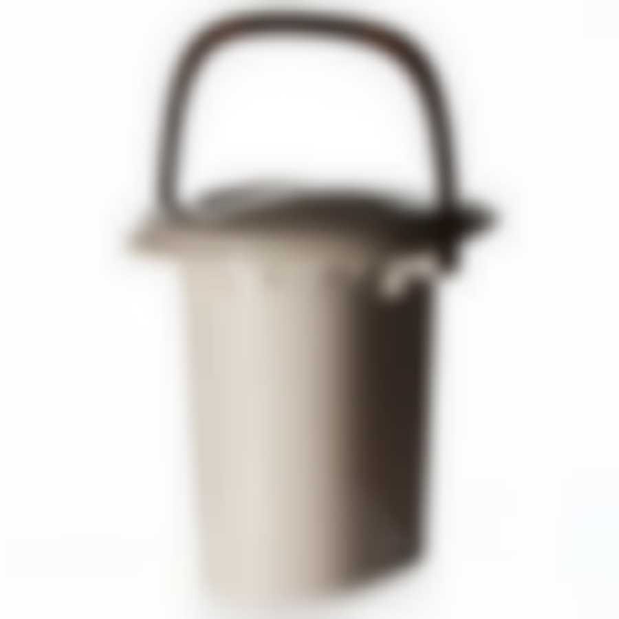 Ведро - туалет, объем 16 л (цвет "бежевый мрамор")