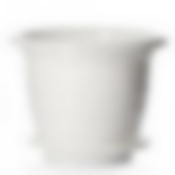 Горшок цветочный с поддоном "Виола", объем 5 л (белый)