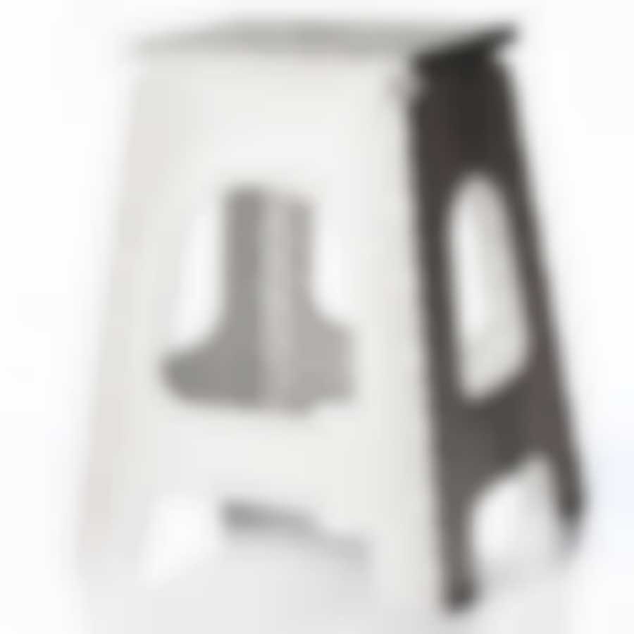 Табурет складной высокий (цвет "мраморный")