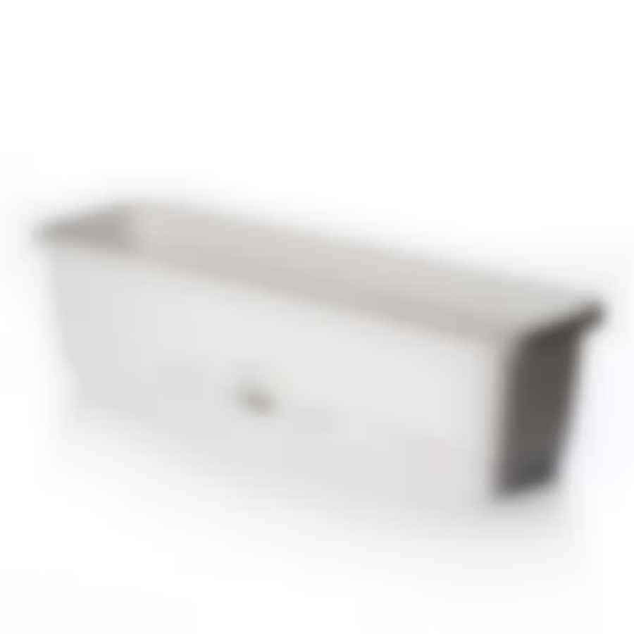 Балконный ящик с поддоном, 600 мм (цвет "мраморный")