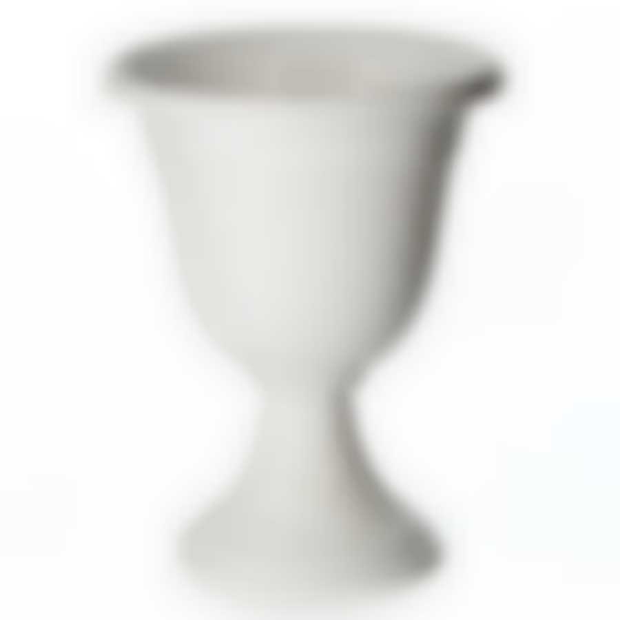 Кашпо-вазон "Ливия", диаметр 350 мм, высокий (цвет мраморный)