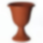 Кашпо-вазон "Ливия", диаметр 350 мм, высокий (цвет терракотовый)