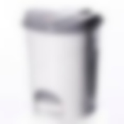 Контейнер для мусора с педалью, объем 7 л, 218 х 225 х 290 мм (цвет мраморный)