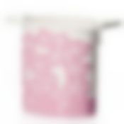 Подставка для зубных щеток "Камелия", 85*145*120 мм (цвет белый с розовым)