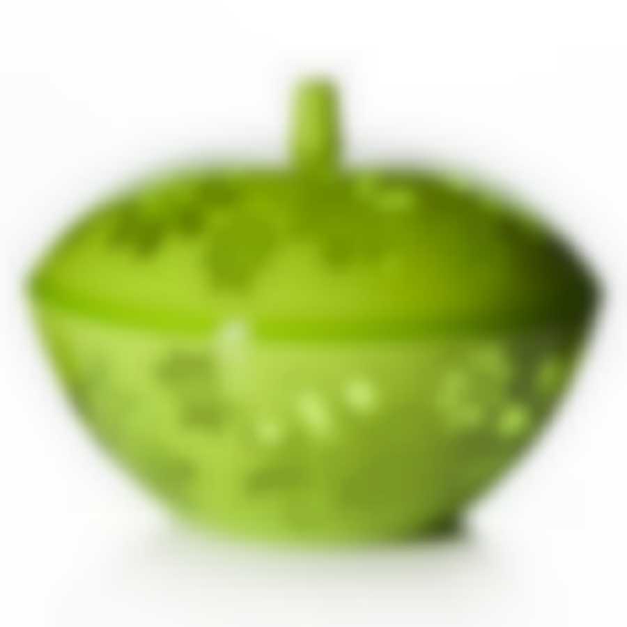 Чаша с крышкой Альтернатива "Соблазн", объем 1,7 л (цвет зелёный)