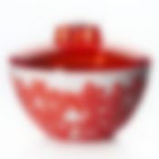 Сахарница с крышкой "Виктория", объем 0,5 л (красная)