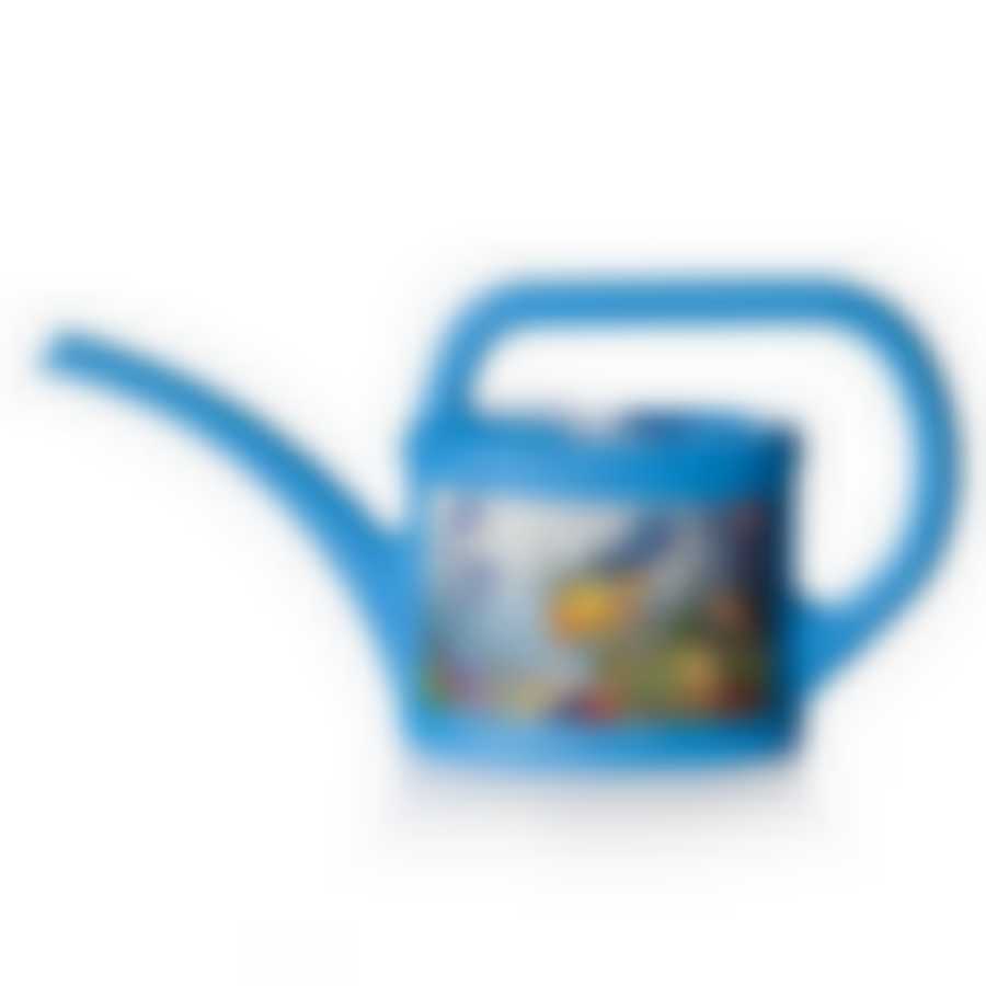 Лейка детская "Декор", объем 0,4 л (цвет голубой)