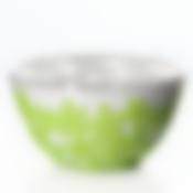 Салатник с крышкой Виктория 0,5 л (зел.)