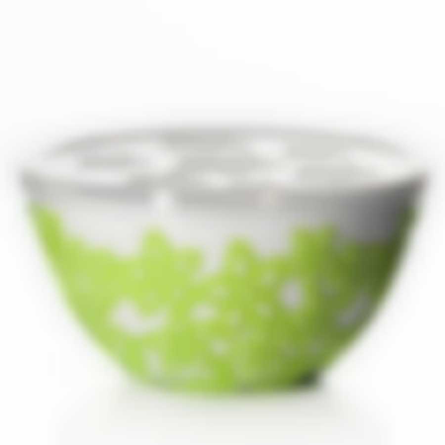 Салатник с крышкой Виктория 0,5 л (зел.)