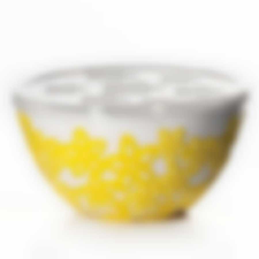 Салатник с крышкой Виктория 0,5 л (желт.)