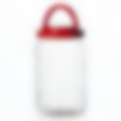 Емкость с ручкой "ПЭТ" 2 л, 130 х 130 х 217 мм, диаметр горловины 110 мм (цвет в ассортименте)