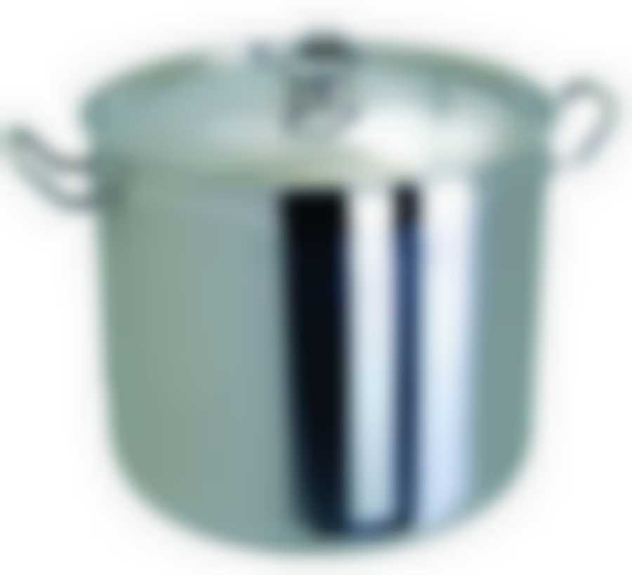 Кастрюля с крышкой Master inox, объем 18 л, 30*25 см