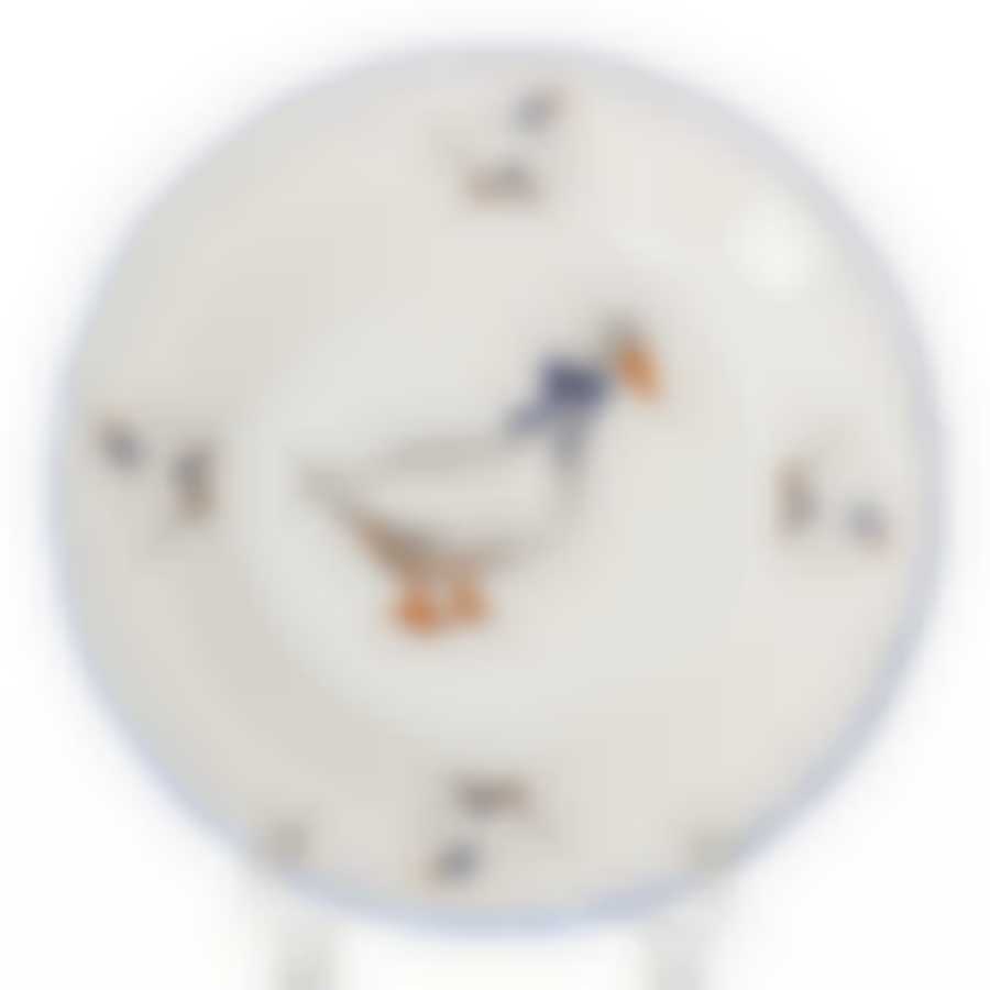 Тарелка "ГУСИ", диаметр 17 см