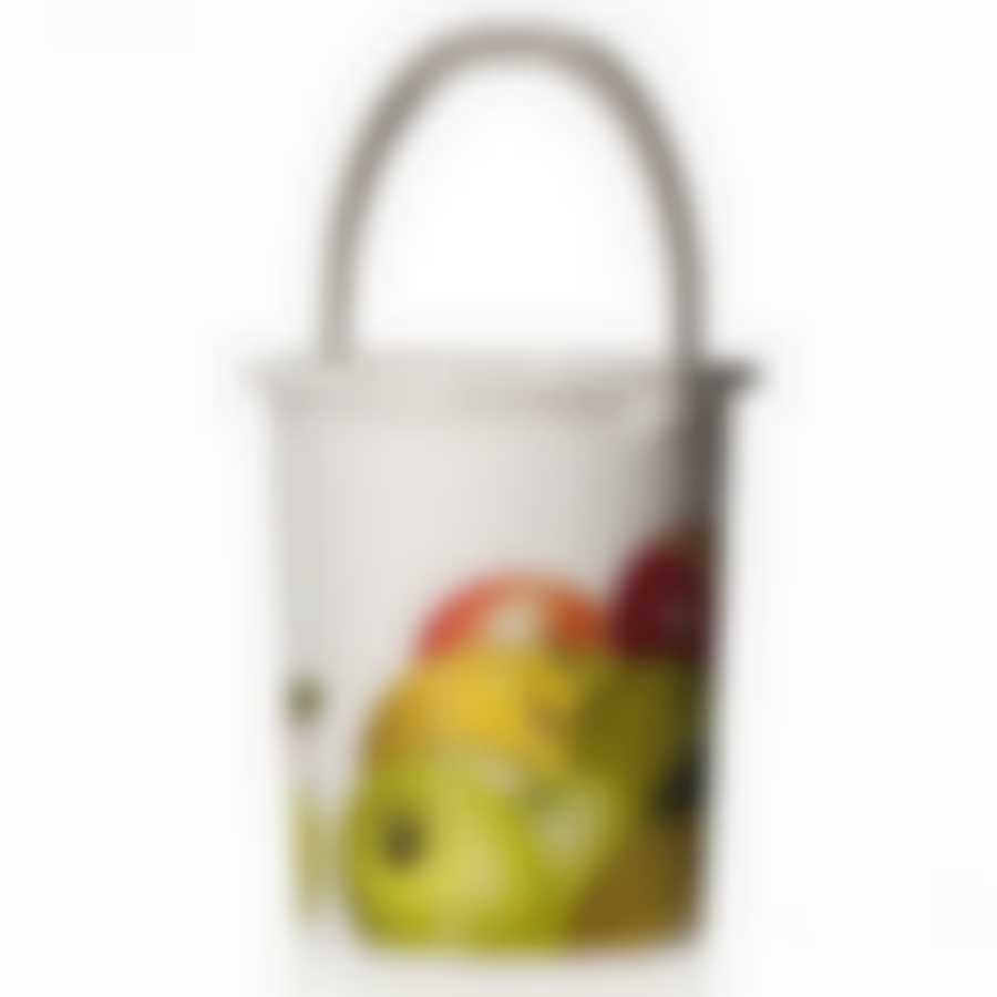 Ведро "Яблоки", объем 9 л (цвет в ассортименте)