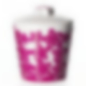 Банка с крышкой "Виктория", объем 1 л (фиолетовая)