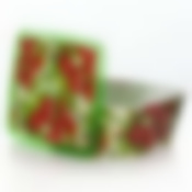 Емкость для СВЧ "Клубничка" прямоугольная, 3 л, 205 х 235 х 105 мм