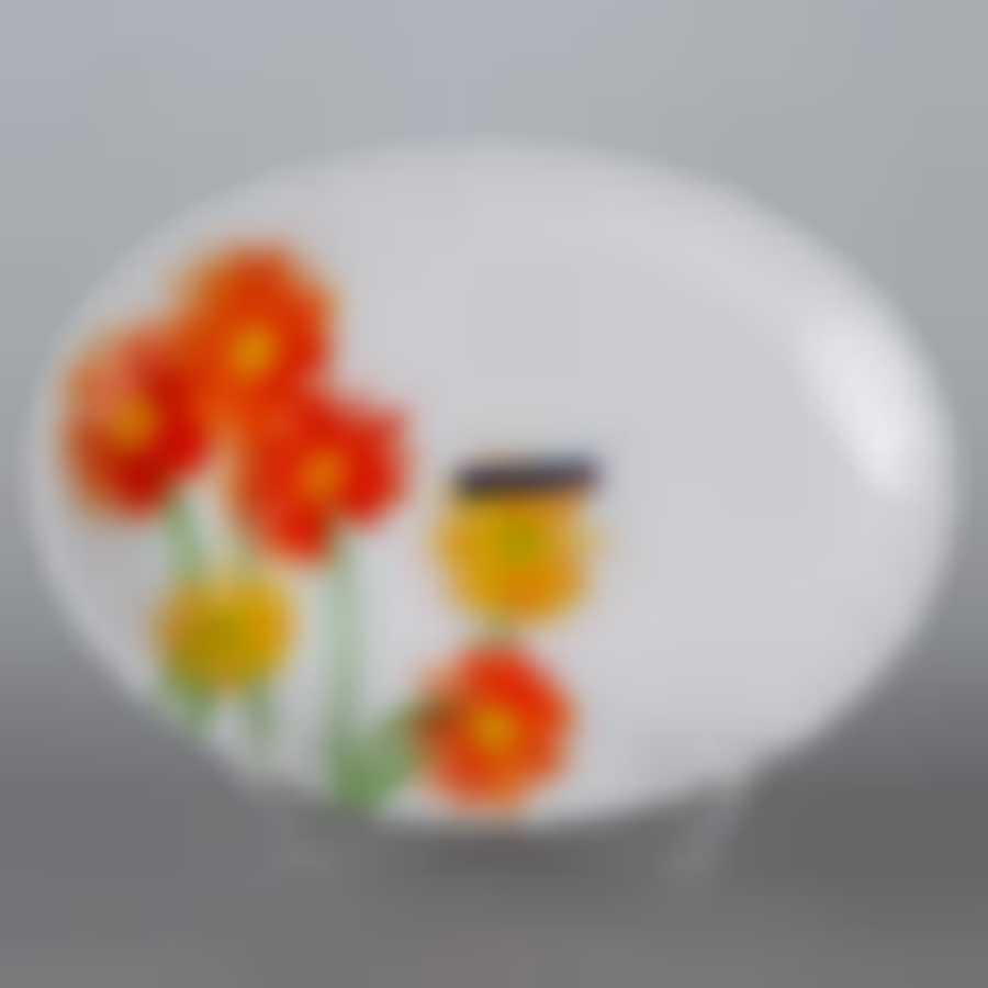 Блюдо овальное MARGUERITE 33 см