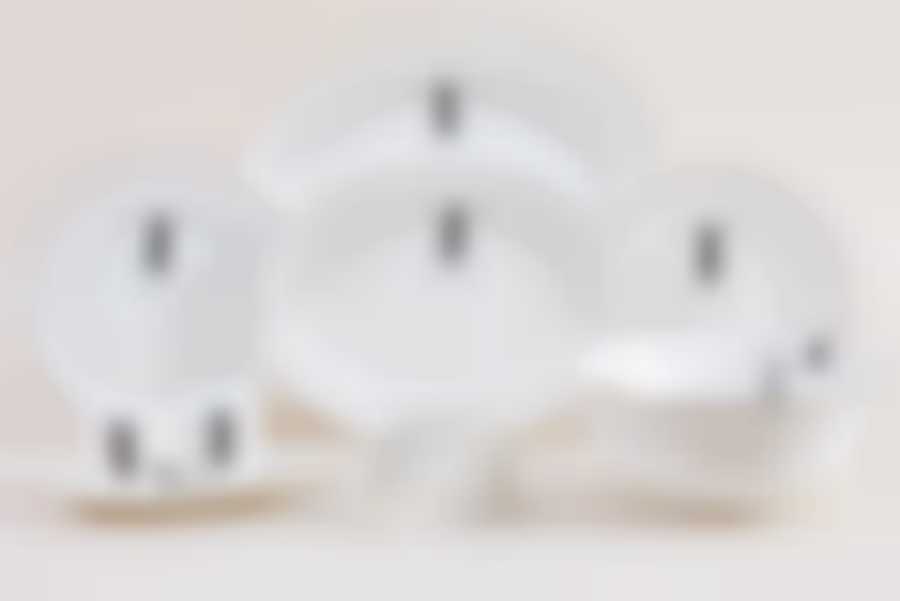 Набор столовый ф.круг. "Снежная королева" 27 предметов