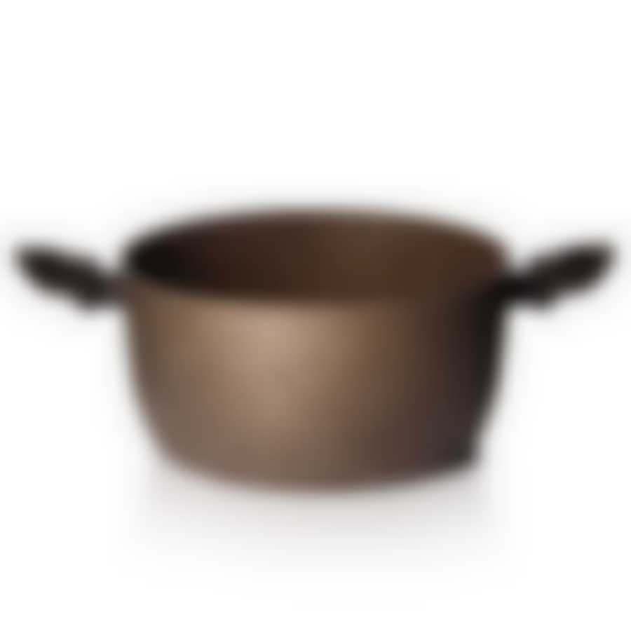 Кастрюля 4 л TVS ART GRANIT 24 см