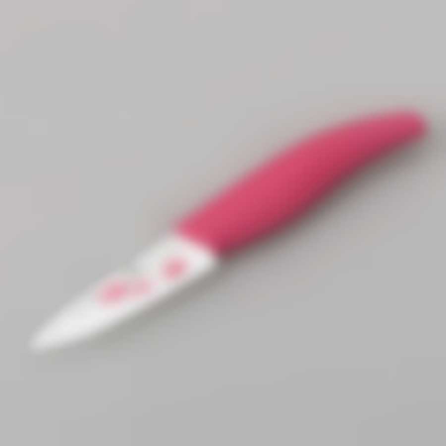 Нож с белым керамическим лезвием 7.5 см