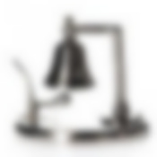 Колокольчик-звонок декор.12,5*10*11 см (металл-никель)