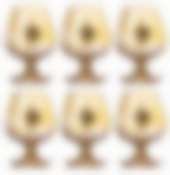 Набор бокалов для коньяка из 6 шт."ФРАГОНАР", объем 250 мл