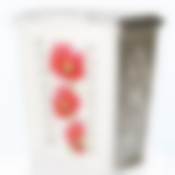 Корзина для белья "Маки", объем 60 л, 380 х 490 х 540 мм