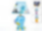 Лампа настольная "Морская рыбка" d=20см h=30см (цоколь-Е14, напряжение-220V-250V, мощность 40W, провод-L=122см) (3вида) (подарочная упаковка)