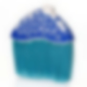 Веник Камелия мягкий без черенка (синий)