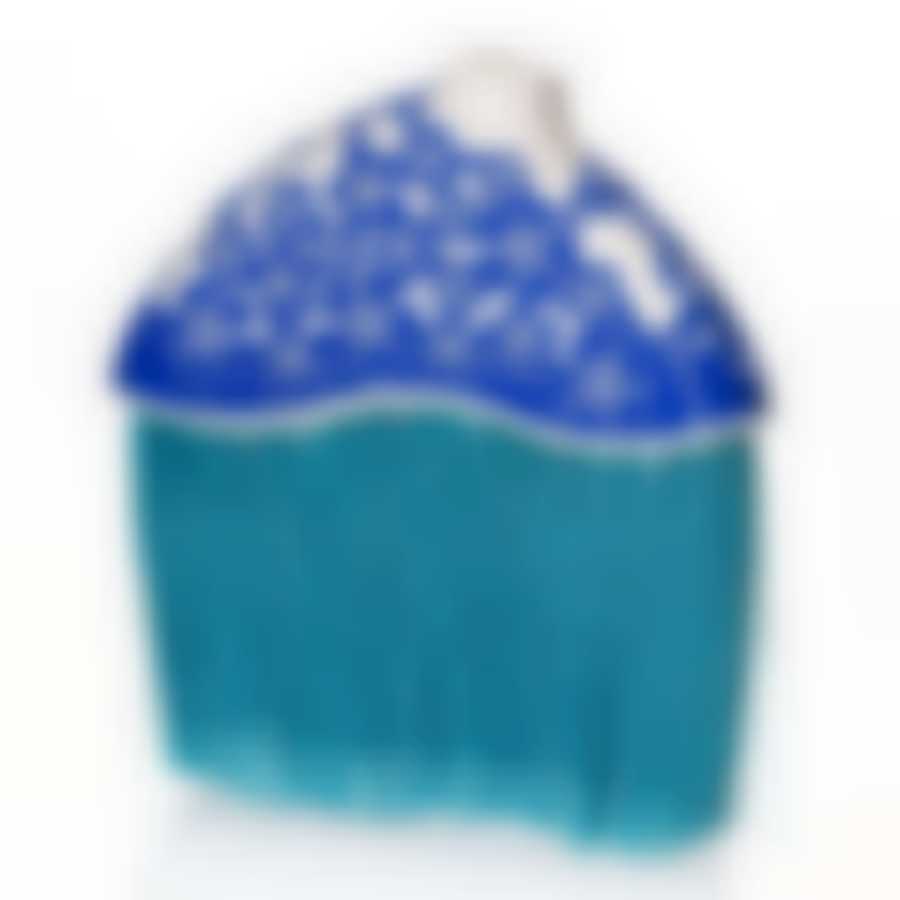 Веник Камелия мягкий без черенка (синий)