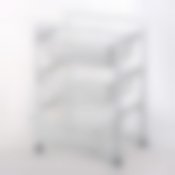 Контейнер 3-х секционный для овощей с выдвижными лотками (объем лотка 9 л), 450*310*630 мм (цвет в ассортименте)