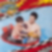 Плотик надувной, детский "Cars" 102*69см