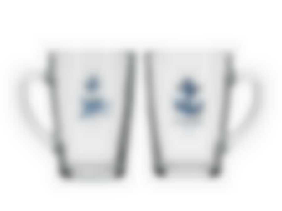 Кружка стеклянная "ФК Зенит" v=330мл (min12) (без подарочной упаковки)