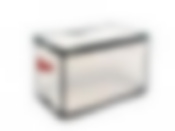 Коробка для хран. елочных украшений (на молнии,складная с ячейками (112шт.)) 52,5*30*30см (пластик,кант из нетканого полотна)(упак. пакет с хедером)