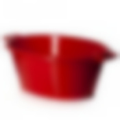 Таз овальный 25 л (красный)