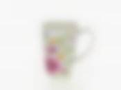 Кружка фарфоровая "Summer day" v=600мл (золотая обводка) (подарочная упаковка)