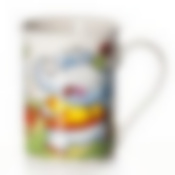 Кружка фарфоровая "Веселый праздник" v=226мл (6видов)