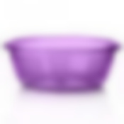 Миска круглая прозрачная, объем 1,7 л